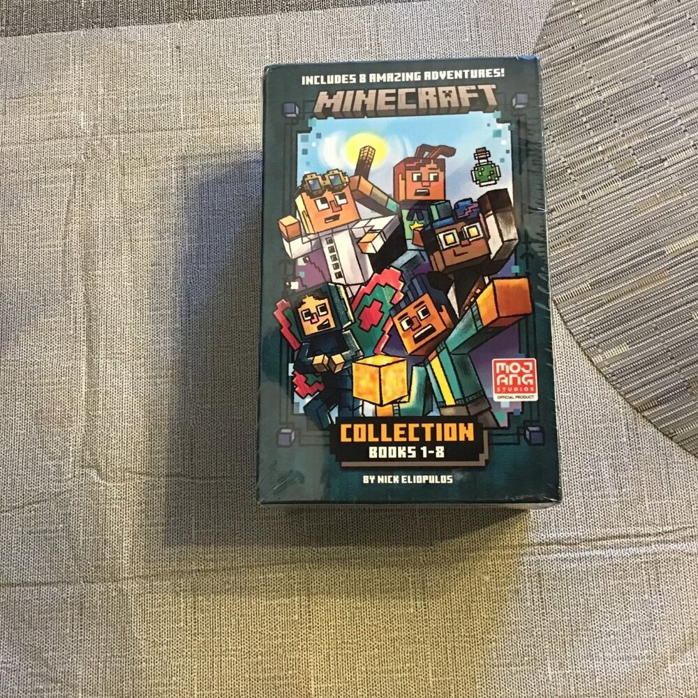 New Mindcraft Woodsworth Chroncles #1-6 & #1-2 of the Stonesword Saga Series Set